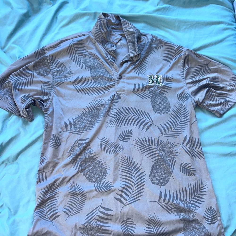 Gray University of Hawaii Men's Shirt
